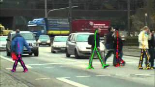 video surveillance with human gait recognitionavi [upl. by Serafine792]