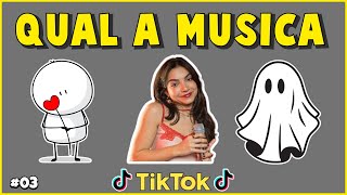 👻ADIVINHE A MÚSICA DO TIKTOK COM EMOJIS  QUIZ MUSICAL  fantasma [upl. by Schumer6]