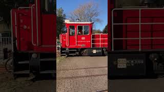 Inselbahn Wangerooge Bü vorbeifahrt [upl. by Euginimod156]