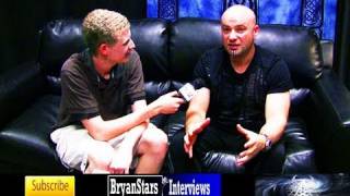 Disturbed Interview David Draiman Backstage 2009 [upl. by Ahsikel323]