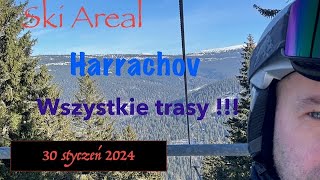 Narty w Harrachov 🇨🇿 Ski trasy 16 w pigułce 4K styczeń 2024 Szklarska Poręba Karpacz ferie [upl. by Saree]