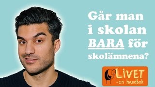 Varför går man i skolan För att lära sig matte eller – Farzad svarar [upl. by Tri]