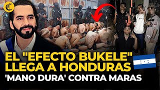 HONDURAS replica el quotMÉTODO BUKELEquot y decreta ESTADO DE EXCEPCIÓN contra PANDILLEROS MARAS [upl. by Mathe944]