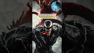 Venom vs Carnage How Venom Defeated Carnage Despite Being Weak shorts [upl. by Belshin]