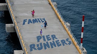 PIER RUNNER FAMILY IN COZUMEL  LATE FOR THE SHIP  CARNIVAL VISTA [upl. by Rebna]