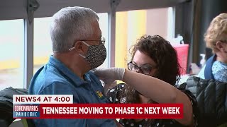 Tennessee moving to Phase 1c next week [upl. by Aydidey]