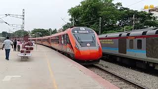 mysuru Chennai vandebharat express at kengeri [upl. by Strickland]