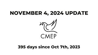 November 4 Update from CMEPs ED Rev Dr Mae Elise Cannon [upl. by Ferdy]