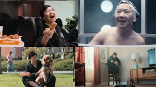 Popeyes Super Bowl Commercial 2024 Ken Jeong The Wait Is Over Ad Review [upl. by Mahda]