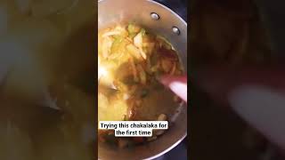 trying this chakalaka recipe for the first time youtubemadeforyou chakalirecipe short vlogmas [upl. by Ginsburg]