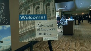 Georgetown Law  Advanced eDiscovery Institute 2020 [upl. by Wattenberg]