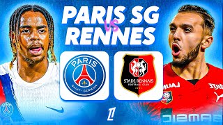 🔴 PSG  RENNES 🔴 PARIS sous PRESSION de lOM et MONACO  paris sg vs srfc LIGUE 1 L1 J6 Direct Live [upl. by Elohcin287]