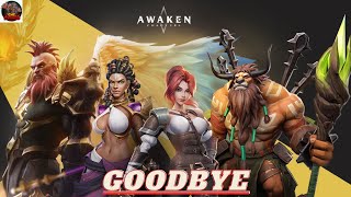 Awaken Chaos Era  Goodbye [upl. by Sharona]