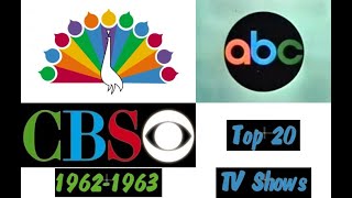 Top 20 TV shows 196263 [upl. by Annahvas287]