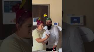 These godparents came to see the newborn baby dressed as the Fairly OddParents 😂 [upl. by Nnoj95]