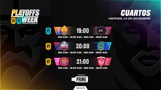 👑 PLAYOFFS WEEK  KINGS LEAGUE INFOJOBS  QUEENS LEAGUE OYSHO  CUARTOS DE FINAL DÍA 2⚽ [upl. by Laehcym746]