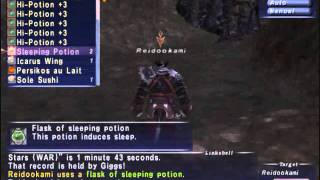 My lvl 66 warrior Maat fight on FFXI [upl. by Bickart]