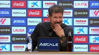 Simeone quotMe quedo con bastantes cosas positivas y algunas individuales que hay que mejorarquot [upl. by Eira]