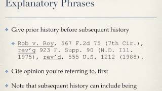 Prior amp Subsequent Case History [upl. by Anez]