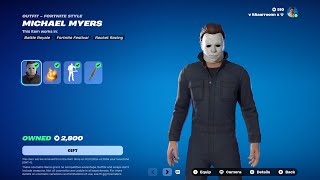 Fortnite Item Shop October 26th 2024  MICHAEL MYERS SKIN RETURNS [upl. by Nevaeh132]