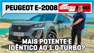 Peugeot e2008 2025 fica MAIS POTENTE e adianta visual do 10 TURBO [upl. by Okiruy830]