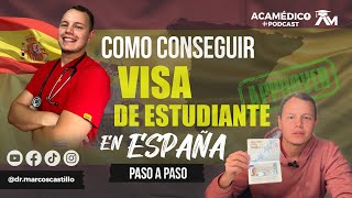 VISA de ESTUDIANTE en ESPAÑA 2024 📚 Como solicitarla TODO lo que tienes que saber ACTUALIZADO ✅ [upl. by Nauqal]