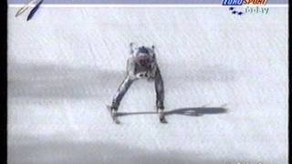 Warwara Zelenskaja wins downhill I Hakuba 1997 [upl. by Wiese]