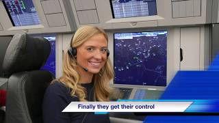 The journey to becoming an air traffic controller at the Maastricht Upper Area Control Centre [upl. by Yeliah]