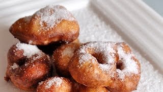 Buñuelos de patata y boniato  Bunyols de les verges  Recetas Mallorquinas [upl. by Rolyat]