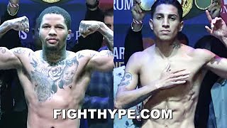 GERVONTA DAVIS VS MARIO BARRIOS WEIGHIN amp FINAL FACE OFF [upl. by Lenette]