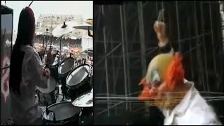 Slipknot Eyeless Joey Jordison Drum cam  Gods of Metal 2000 [upl. by Ecyac414]