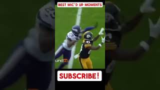 Best NFL Mic’d Up Moments nfl football sports shorts sub nflmicdup funnyfootball [upl. by Kleeman]