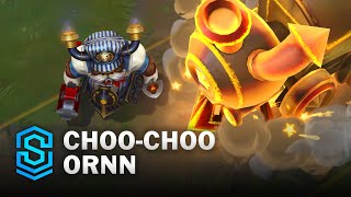 Choochoo Ornn Skin Spotlight  PreRelease  PBE Preview  League of Legends [upl. by Siari495]