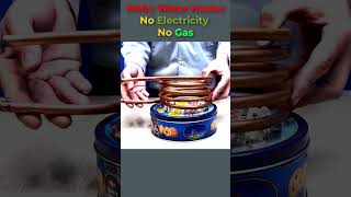 Unbelievable Water Heater Hack No Gas or Electricity Needed DIY shorts viral [upl. by Kohcztiy]