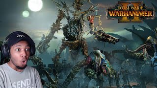 Total War Warhammer 2 All Cinematic Trailers Reaction [upl. by Woolley]