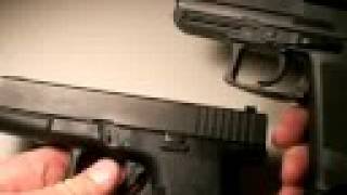 Glock 23 vs HampK USP Compact Apples to Apples Part 1 [upl. by Nicolas]