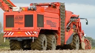 Ultra rare Holmer Terra Melix  Aardappels rooien Kartoffeln ernte Lifting potatoes 2012 HD [upl. by Faith]