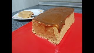 TARTA HELADA DE DULCE DE LECHESIN HORNO3 ingredientes [upl. by Aiekram]