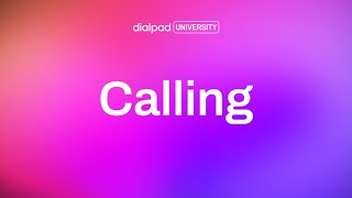 Calling with Dialpad [upl. by Aneer752]