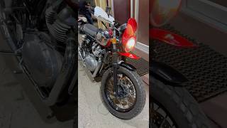 Interceptor 650 tank replacement interceptor royalenfieldbikes gt650 bikemechanic motorcycle [upl. by Atinod]