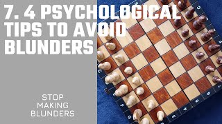 4 psychological tips to avoid blunders [upl. by Sylvan]