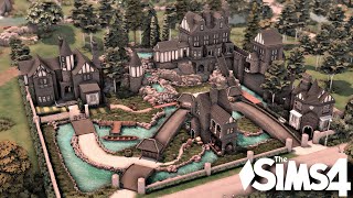 Modern Townhouses in Windenburg  NoCC  Stop Motion Build  The Sims 4 For Rent [upl. by Dub873]