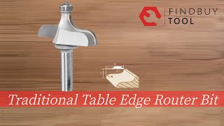 Traditional Table Edge Router Bit  Demonstration [upl. by Franciskus]