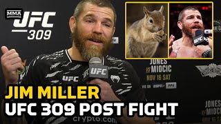 Jim Miller Says 50 UFC Fights Is Hard Stop For Career Gets Fired Up Over Peanut The Squirrel [upl. by Acemaj]