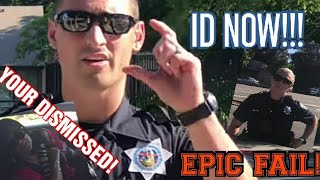 ID REFUSAL  1ST AMENDMENT AUDIT  FILMING POLICE STATION [upl. by Octavus505]