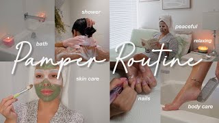 RELAXING SELF CARE DAY 2023 🫧 Pamper Routine Sunday Reset Feminine Hygiene aesthetic [upl. by Alston489]