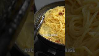 Spaghetti Carbonara wie in Italien 🇮🇹🍝 [upl. by Llorrad]