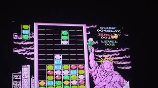 Magic jewelry Nintendo NES Famicom gameplay level 0 to level 5 [upl. by Akinek28]