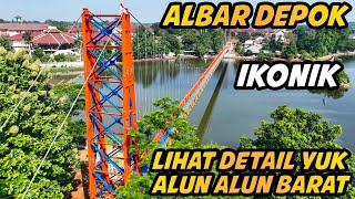 Kerennya ALBAR Alun Alun Barat Sawangan Kota Depok [upl. by Noirrad]