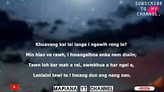 CFLAKHUAVANG KAL LAI KARAOKE With LYRICS [upl. by Burger]